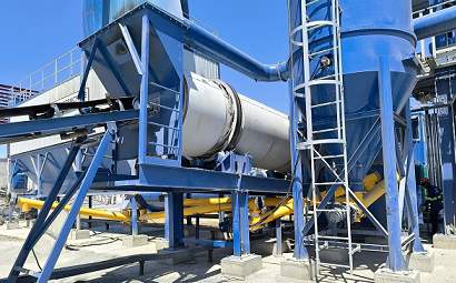 Solutions to the fault of the reversing valve in the asphalt mixing plant